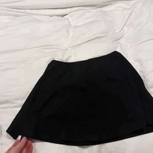 White Fox Boutique Black Mini Skirt